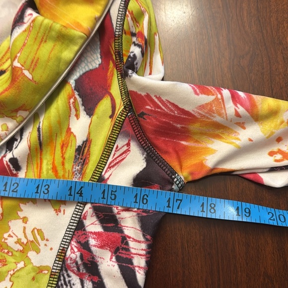 SnoSkins EUC Women Collared‎ Pullover 3/4 Zip-up Jacket - Picture 8 of 9